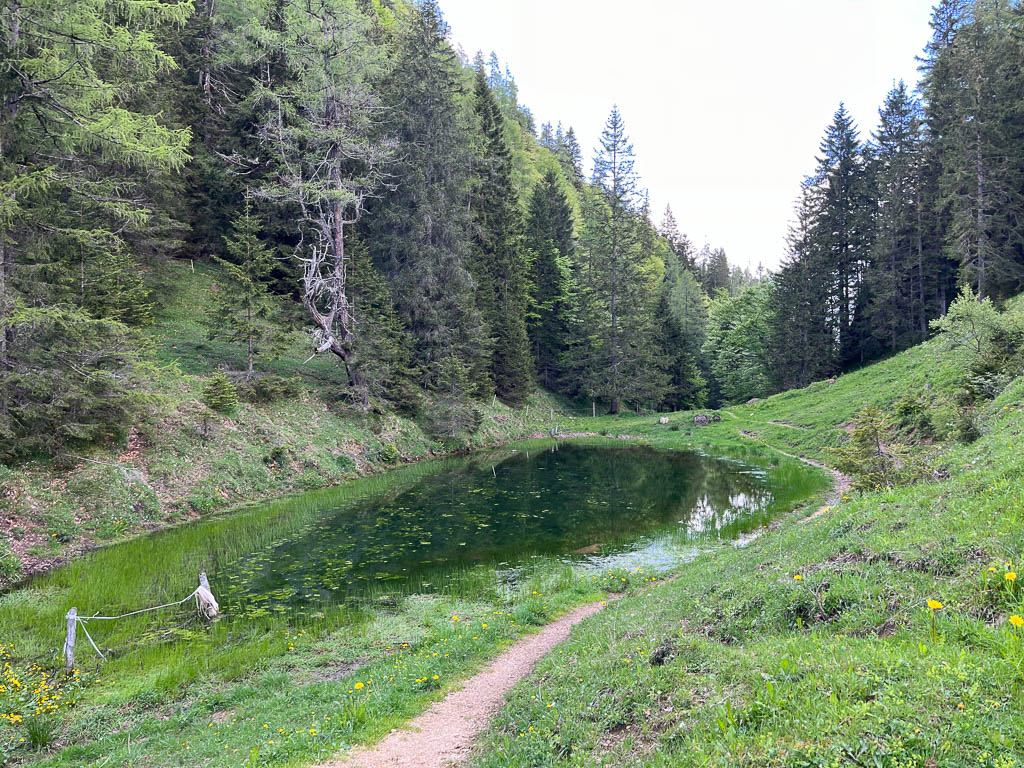 Kleiner See neben der Hösljochkapelle