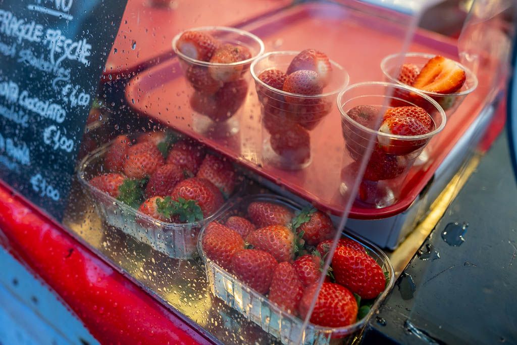 Erdbeeren mit Schokolade