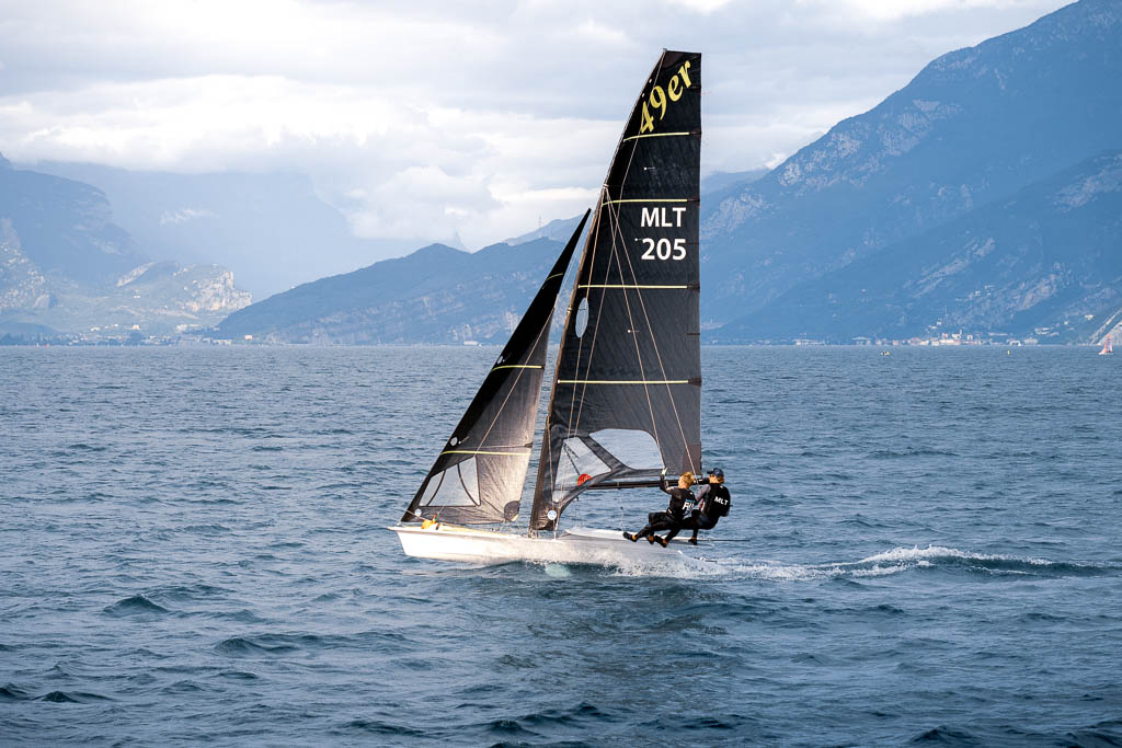 Windsurfer auf dem Gardasee