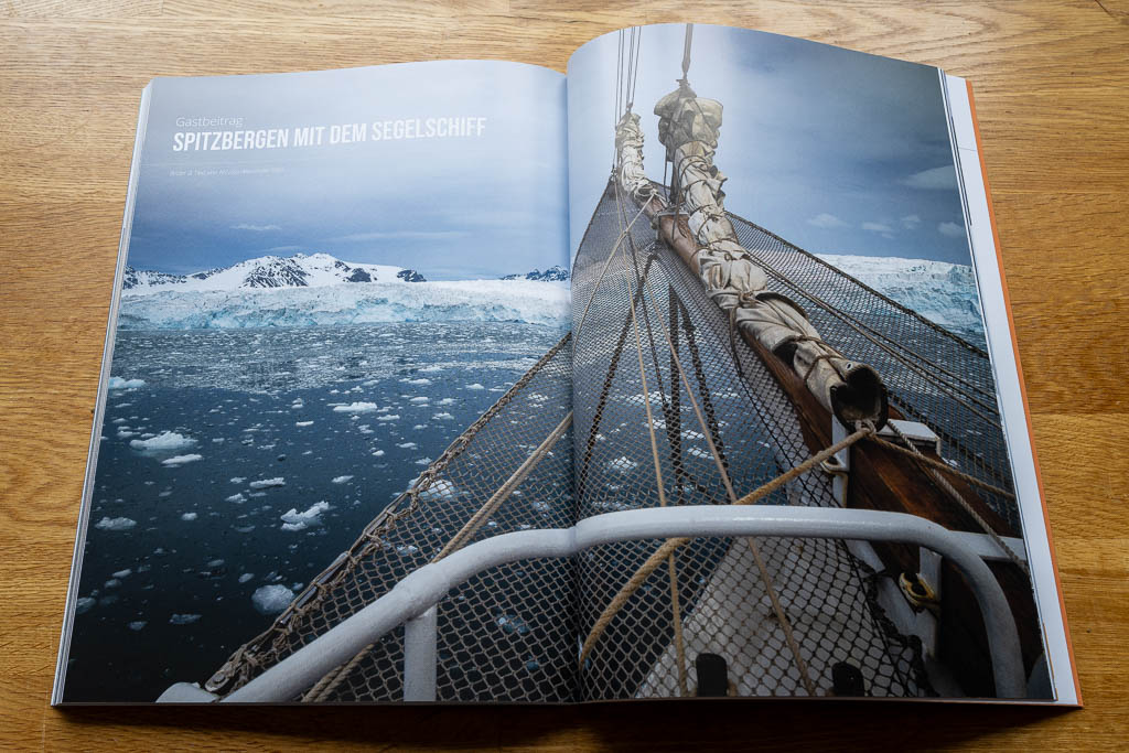 Auszug aus dem Pixelpeeper-Magazin mit einem Gastbeitrag über Spitzbergen