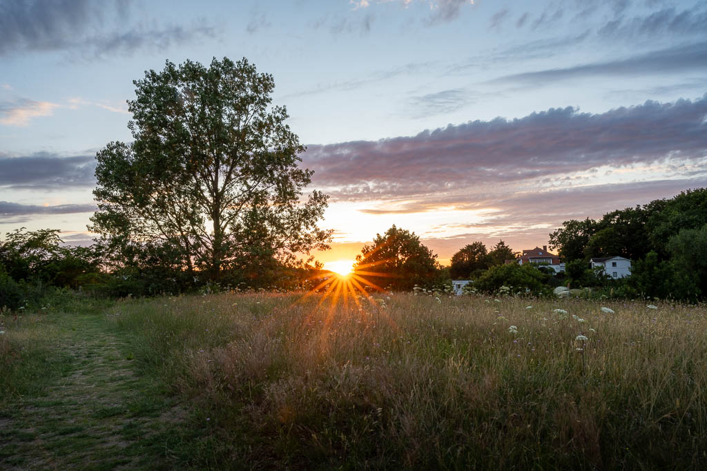 Sonnenuntergang in Göhren